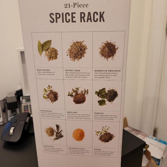 Martha Stewart spice rack 21piece - Picture 3 of 4